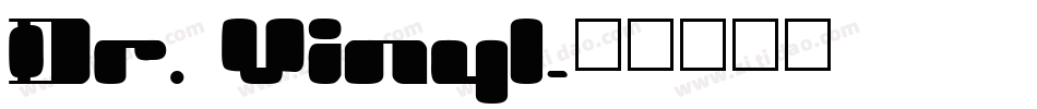 Dr. Vinyl字体转换